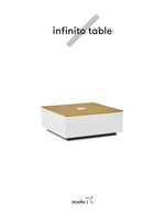 Infinito Tables Sell Sheet