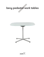 Bevy Pedestal Work Tables Sell Sheet